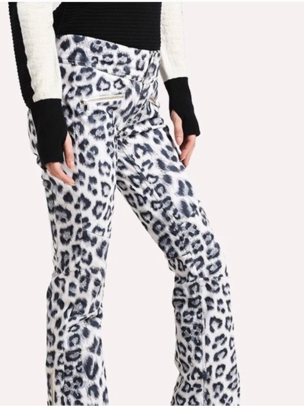 Obermeyer Blue Leopard Ski Pants